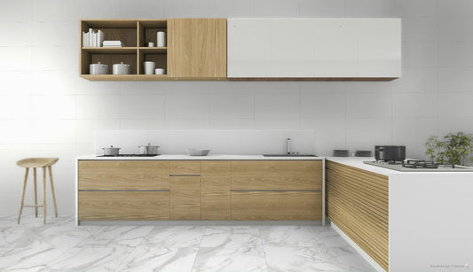 Cerámica 60x60 Calacata Grey