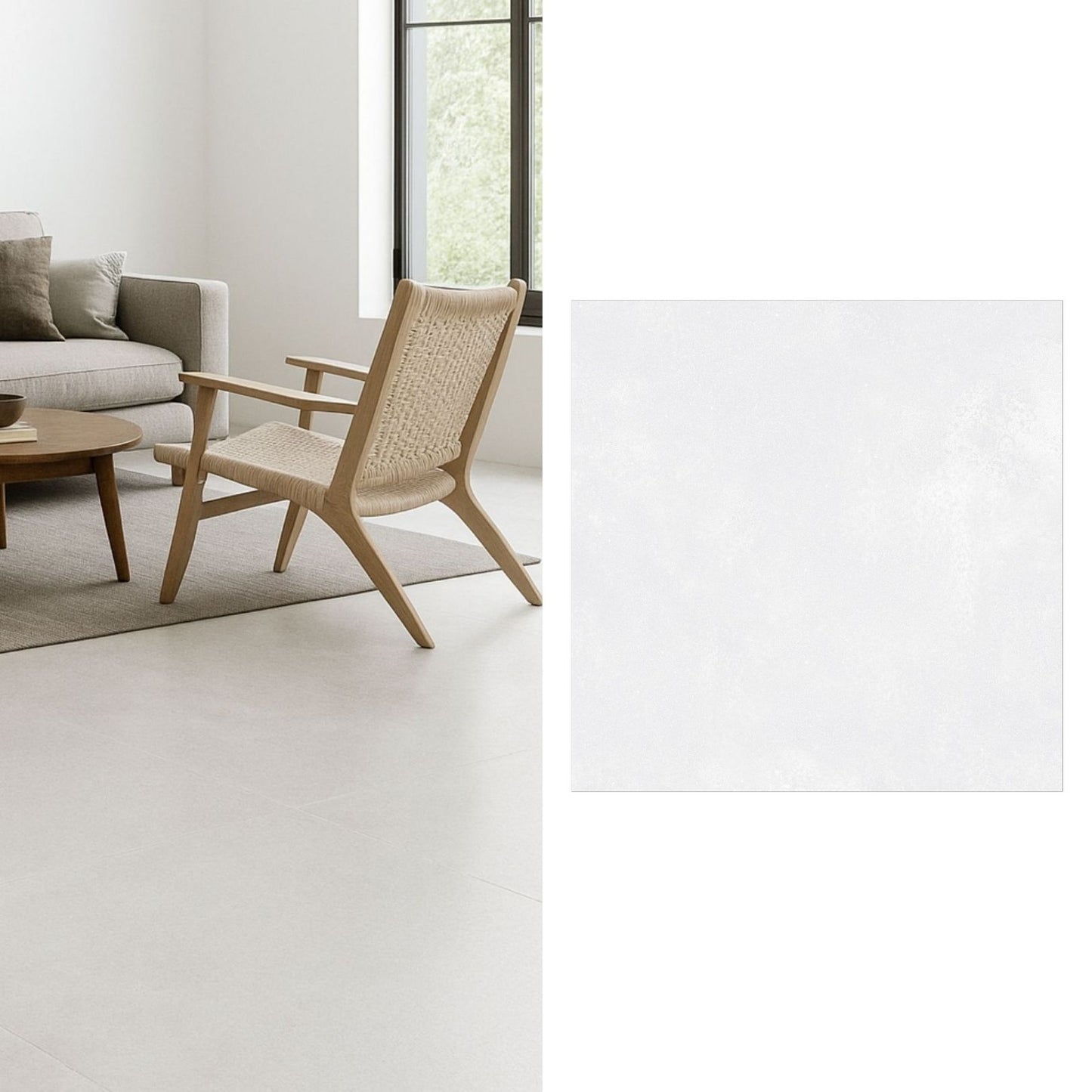 Porcelanato 60x60 Flik Bianco