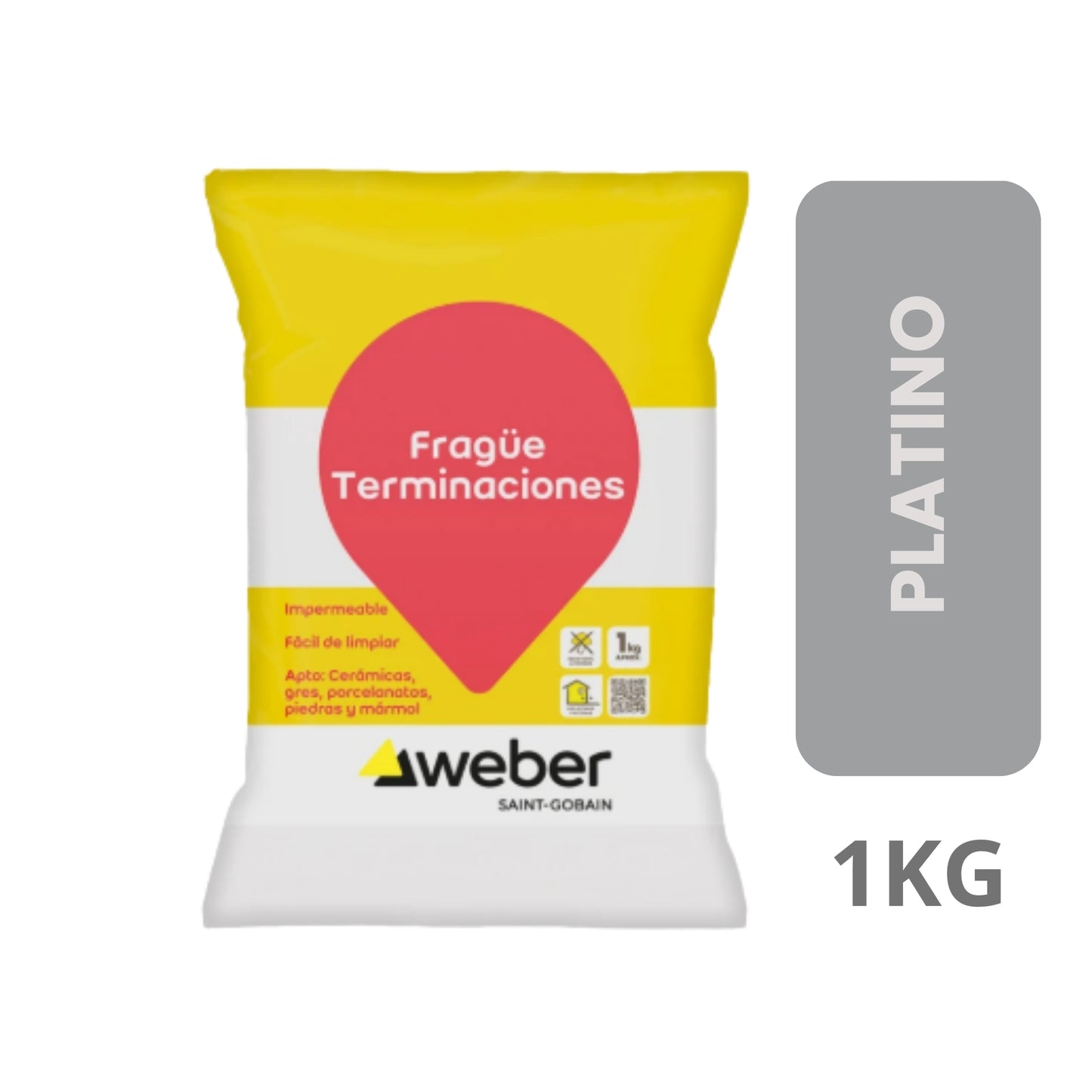 FRAGUE PLATINO 1KG WEBER