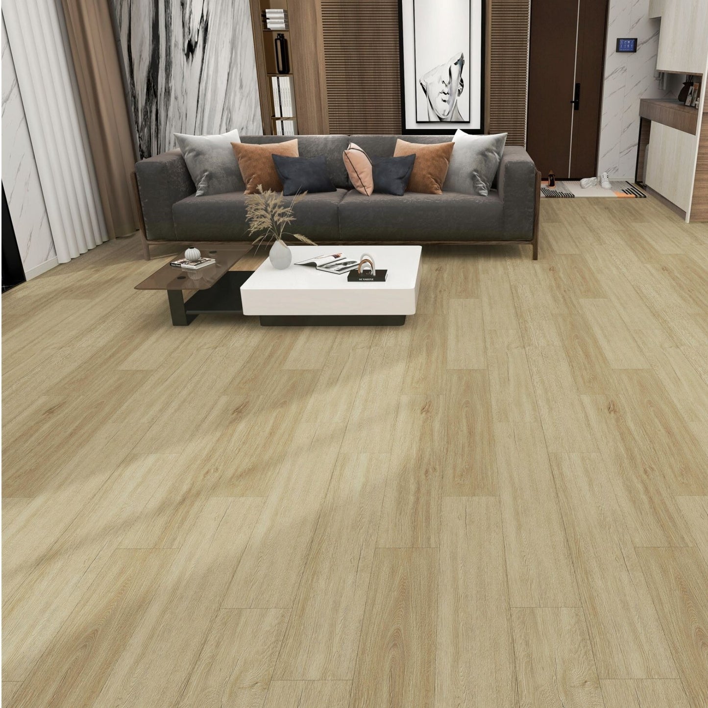 Piso Vinílico SPC 122x22 Eminent Natural