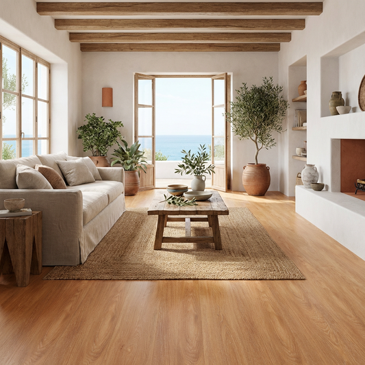 Piso Vinílico SPC 18x122 Wood Honey 5,3mm