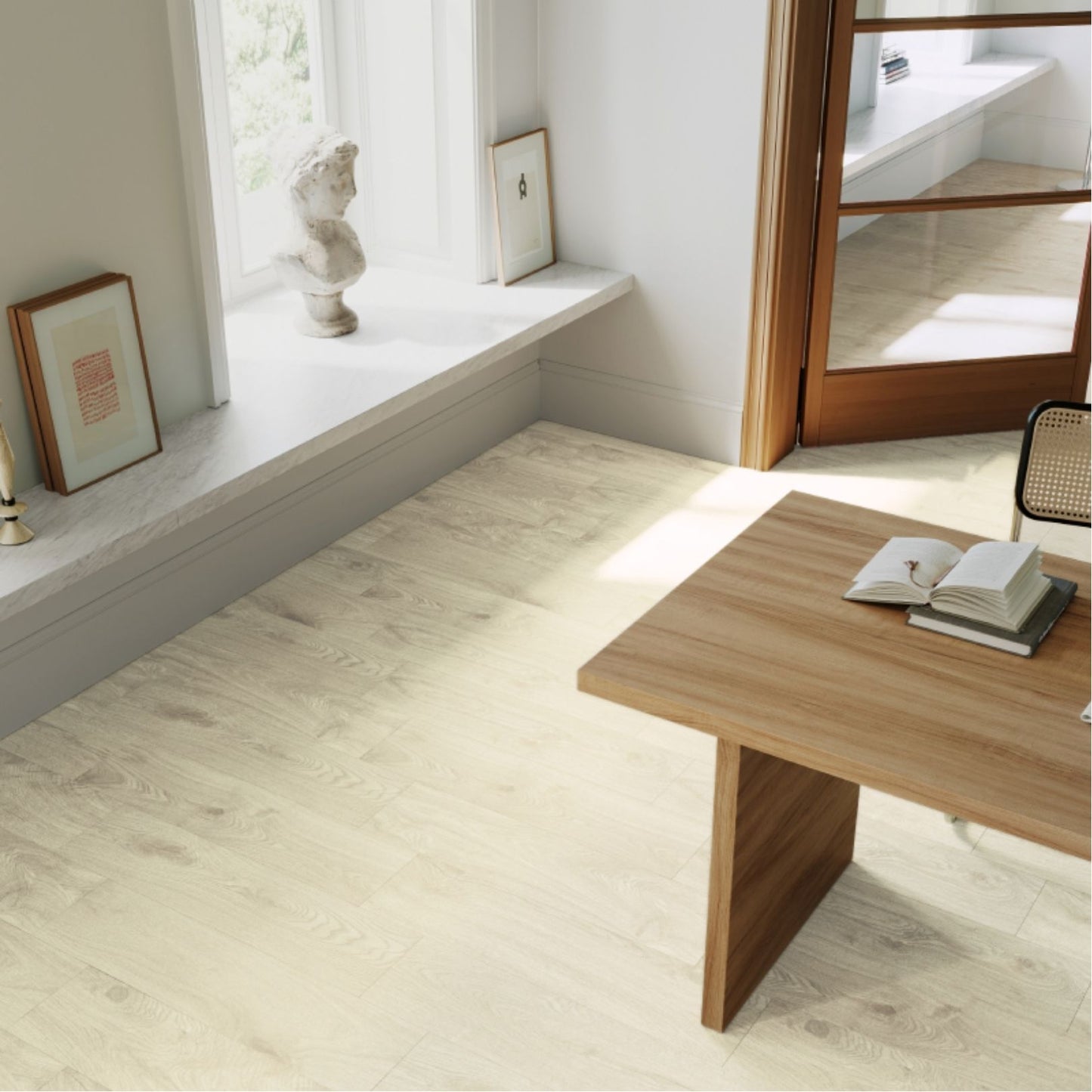 Porcelanato Madera 20x80cm Timber Crema