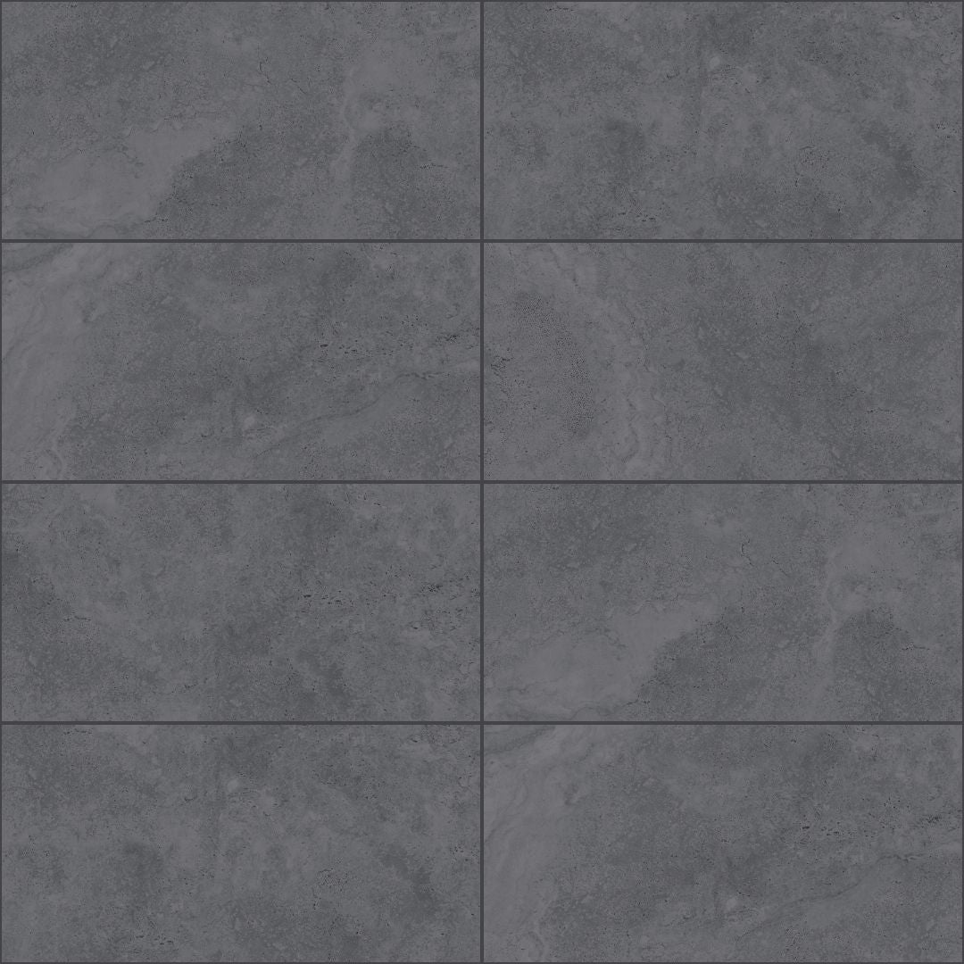 Porcelanato 60x120 Apriko Anthracite - ambiente instalado 3