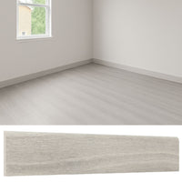 Guardapolvo Cerámica 8x45cm Madera Gris