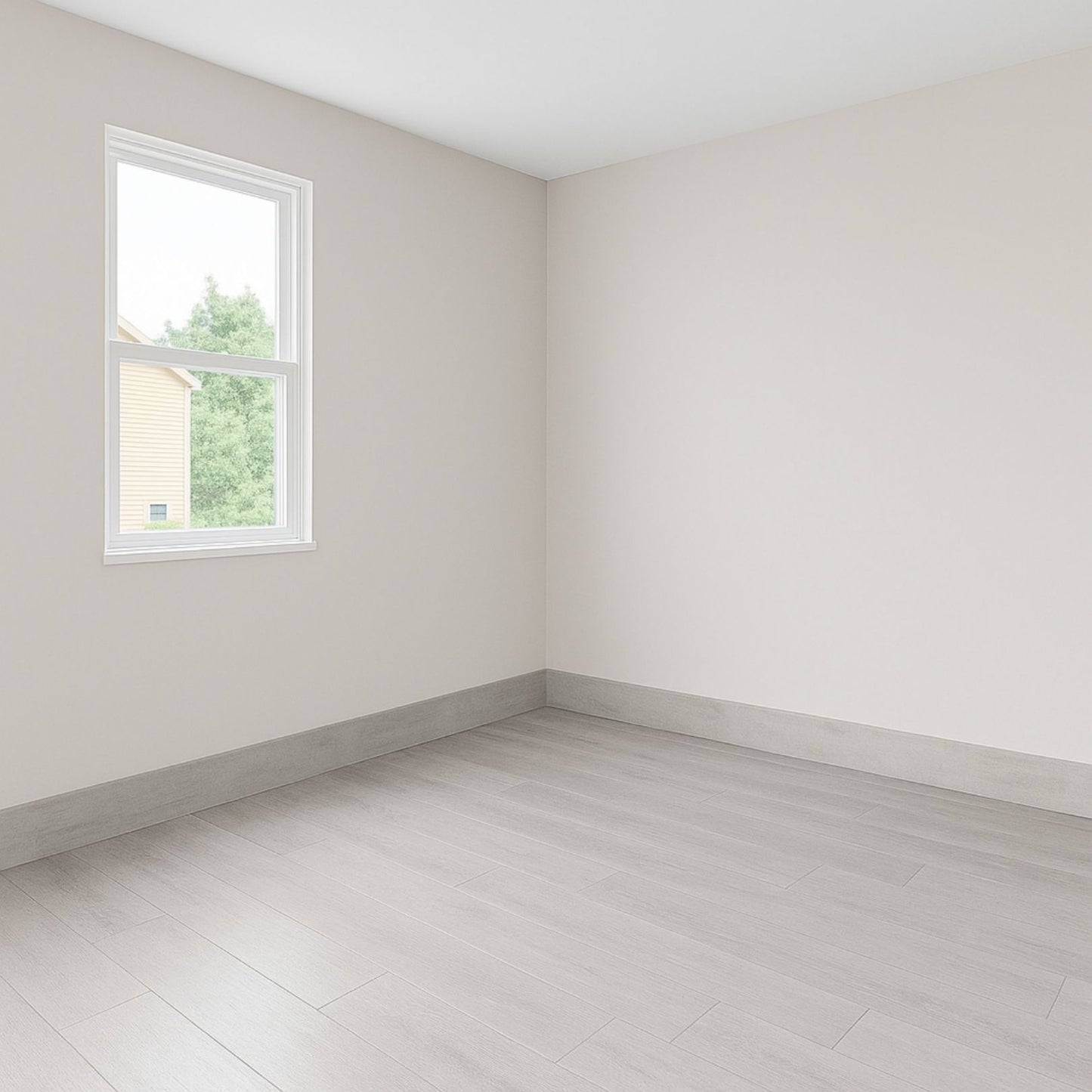 Guardapolvo Porcelanato 10x60cm Madera Silver