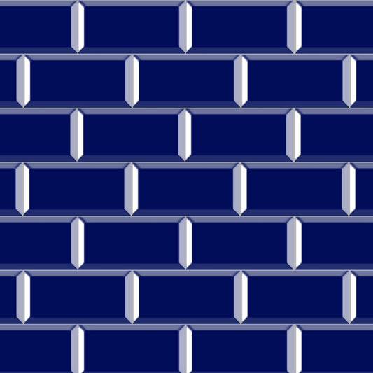 Cerámica 10x20 metro cobalto | Caja 1 m²