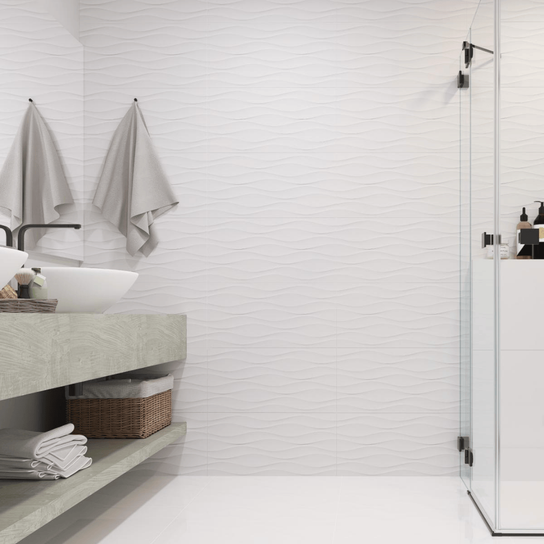 Cerámica 31x60 New Pacific White