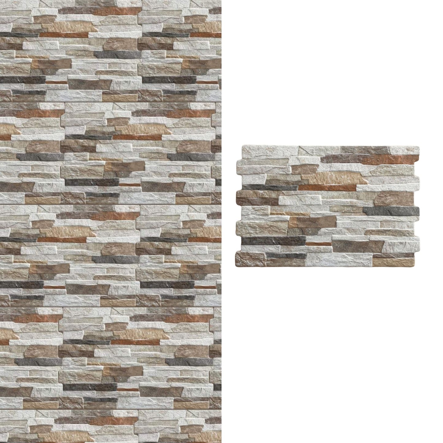 Cerámica para muro Petra Mix 34x50cm