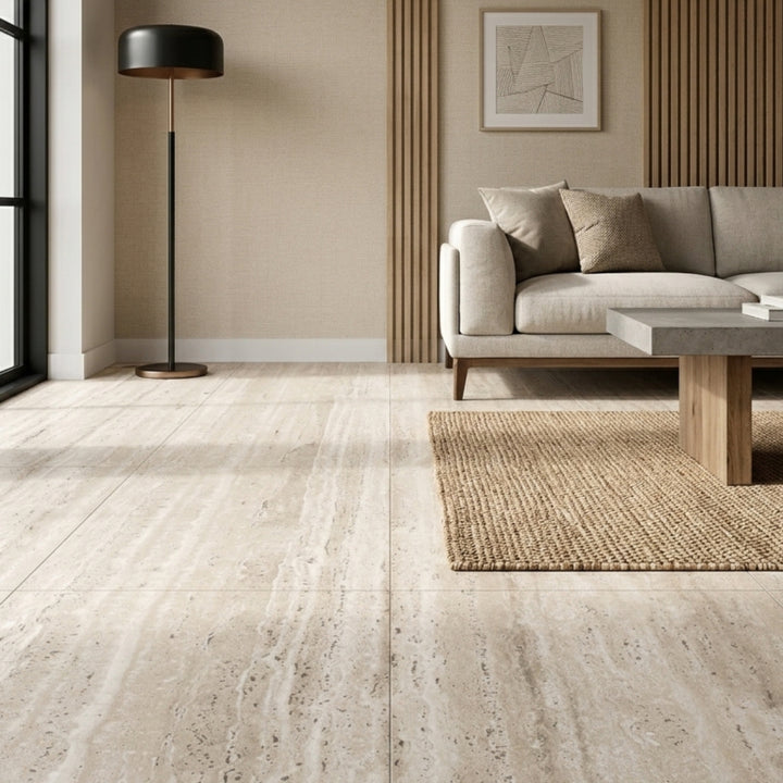 Porcelanato 60x120 Nuvo Travertine Natural - vista adicional 2