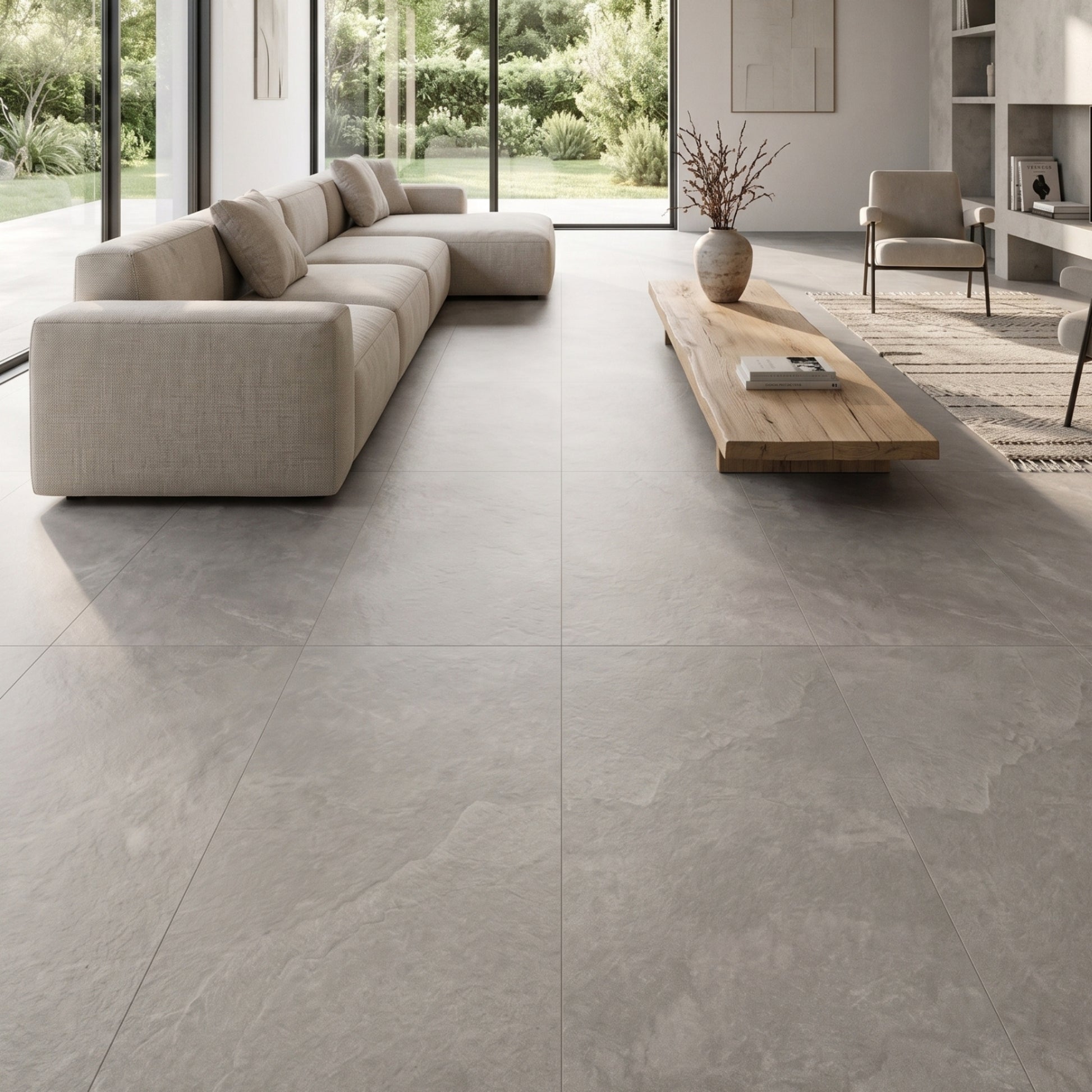 Porcelanato 60x120 Berlim Lugo Grey - imagen principal
