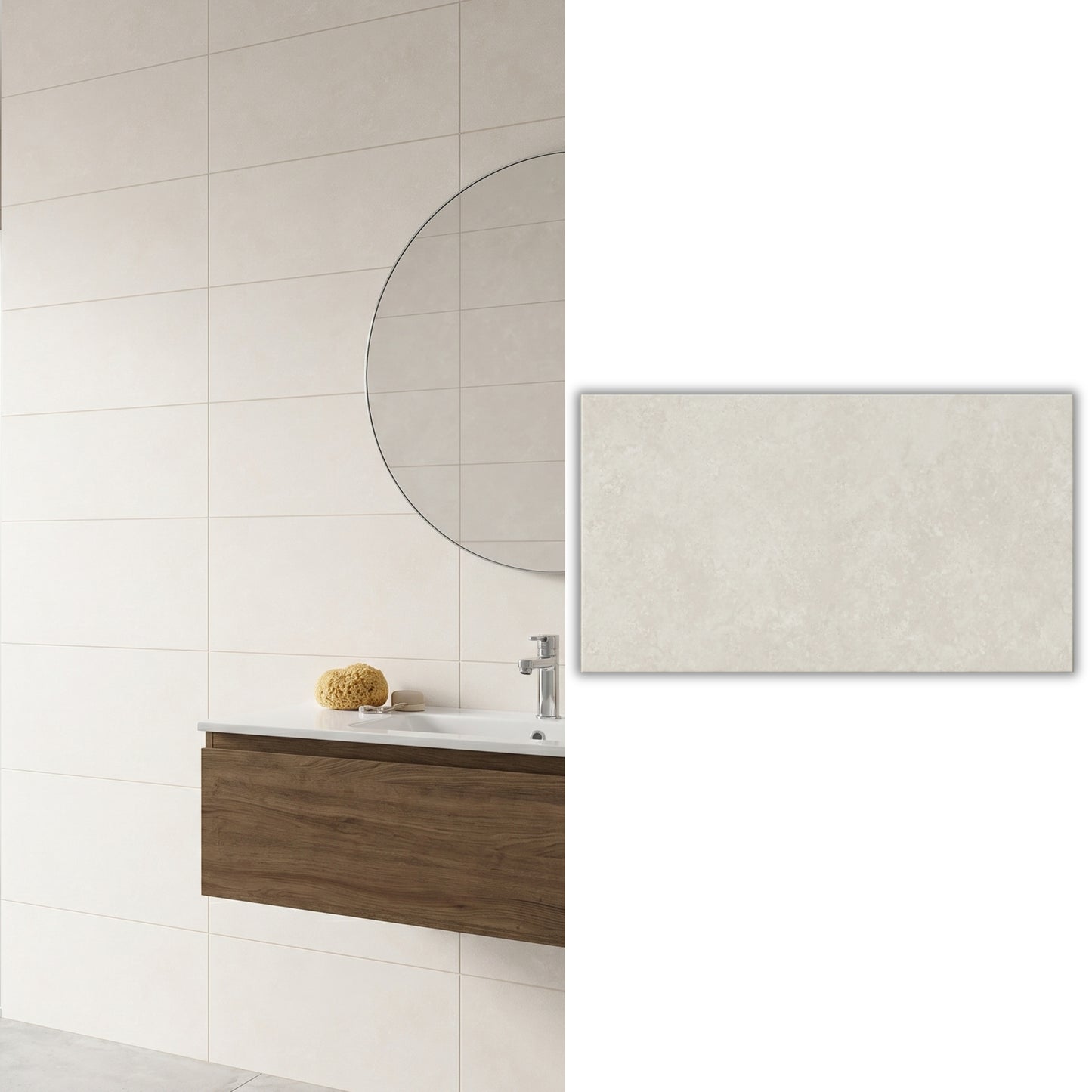 Cerámica 31x60 New Napoli Beige - vista adicional