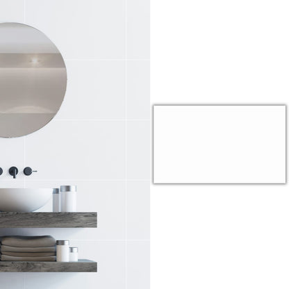 Cerámica 33x60 Absolute White Mate