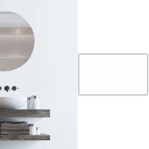 Cerámica 33x60 Absolute White Mate