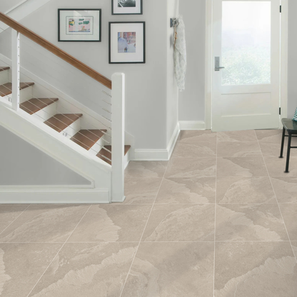 Porcelanato 60x60 Berlim Rosata - ambiente instalado