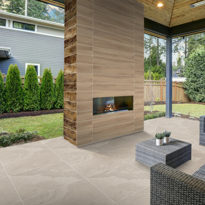 Porcelanato 60x60 Berlim Rosata - ambiente instalado 2