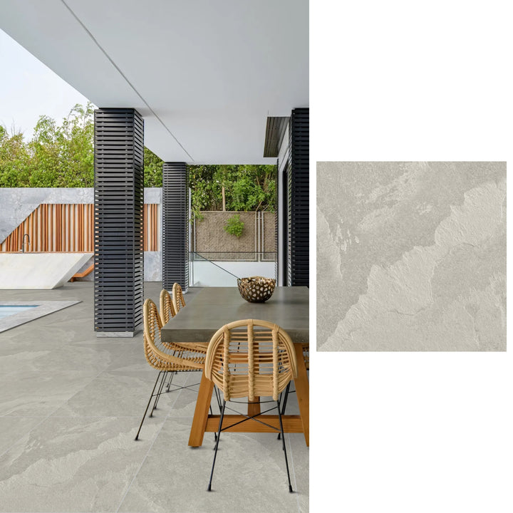Porcelanato 60x60 Berlim Lugo Grey - vista mixta