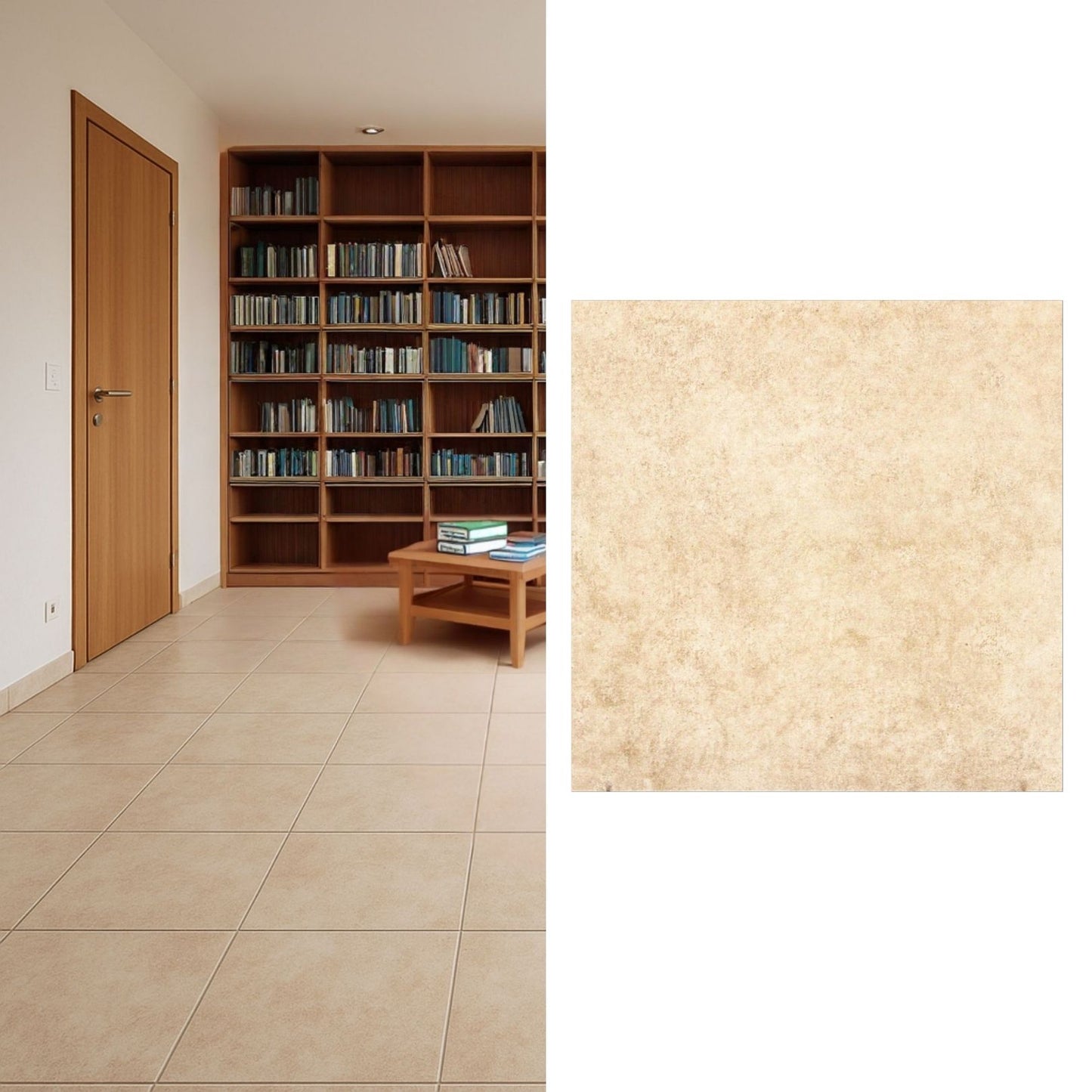 Cerámica 45x45 Concret Beige