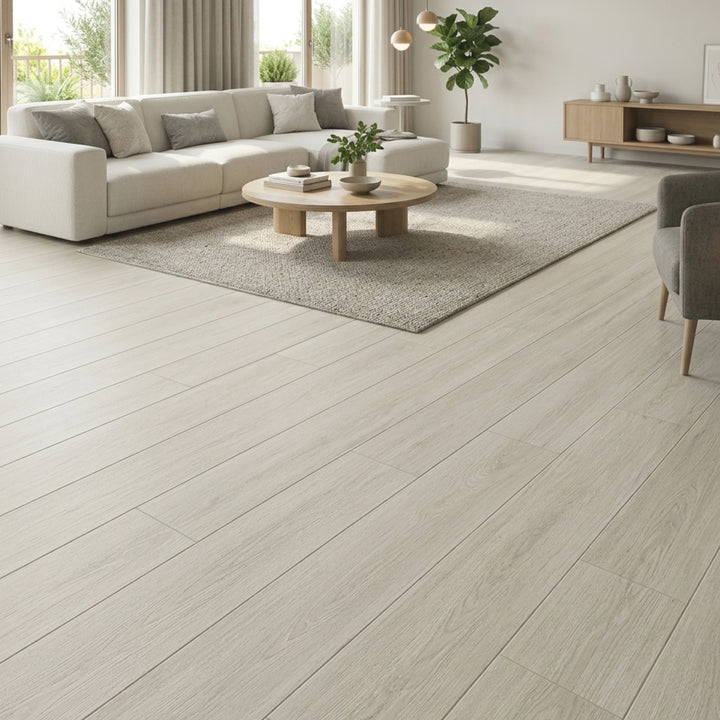 Cerámica 15.4x60 Cauhita Beige - ambiente instalado