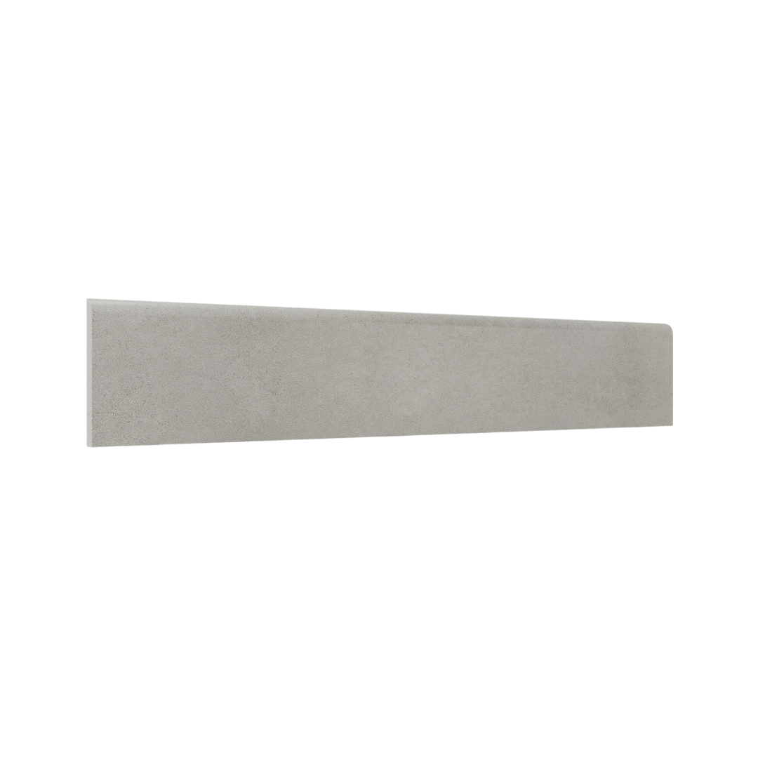 Guardapolvo Porcelanato 10x60cm Cemento Grey