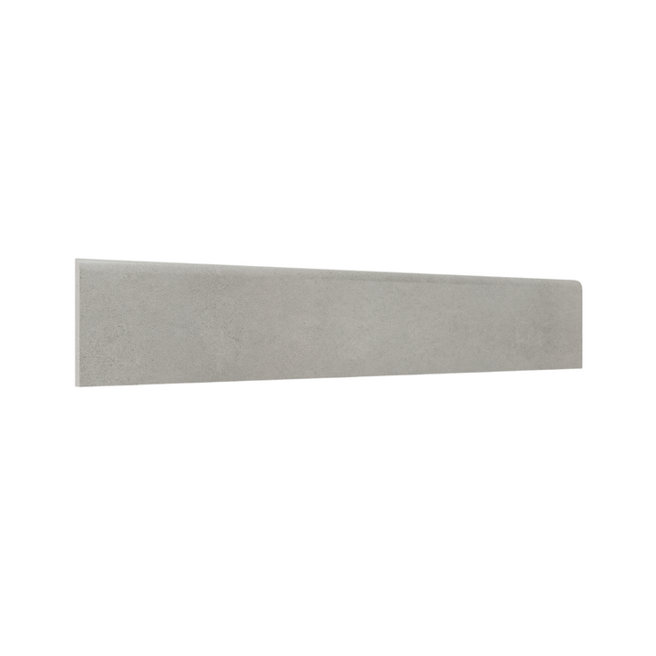 Guardapolvo Porcelanato 10x60cm Cemento Grey - vista del material