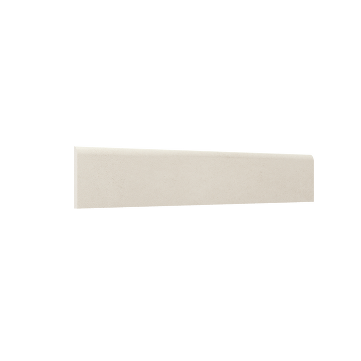 Guardapolvo Cerámica 8x45cm Cemento Bone - vista del material