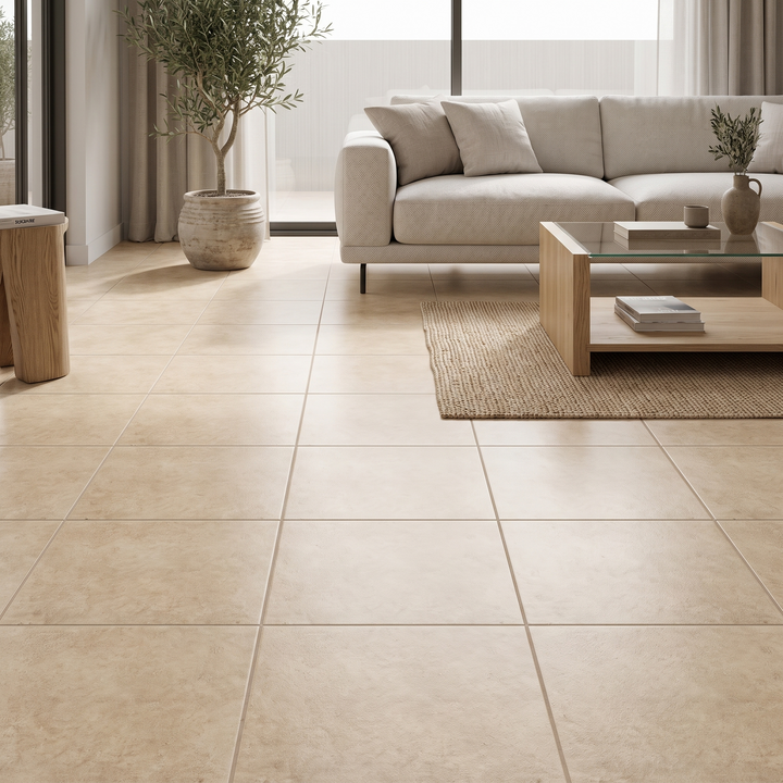 Cerámica 45x45 Concret Beige