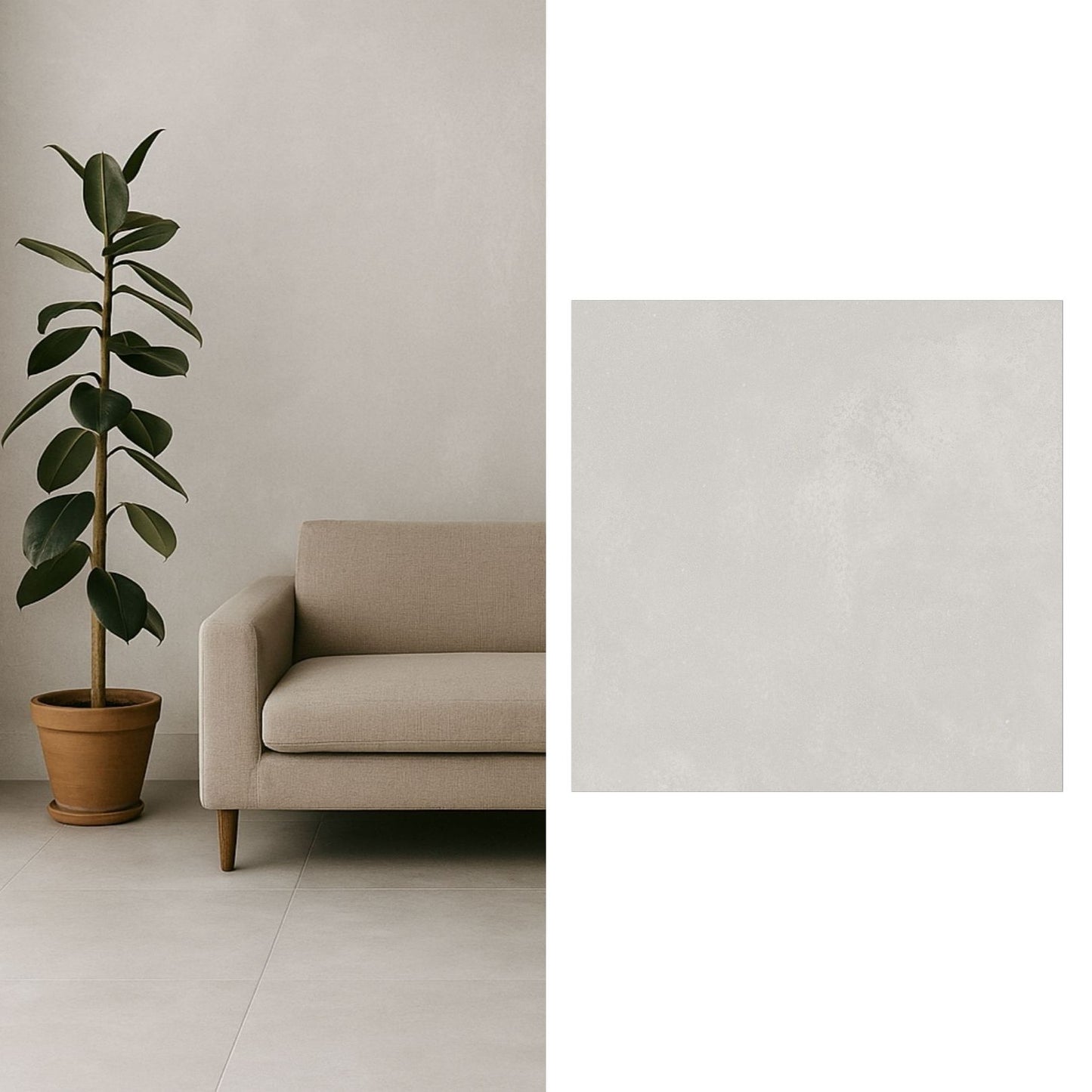 Porcelanato 60x60 Flik Latte - imagen principal