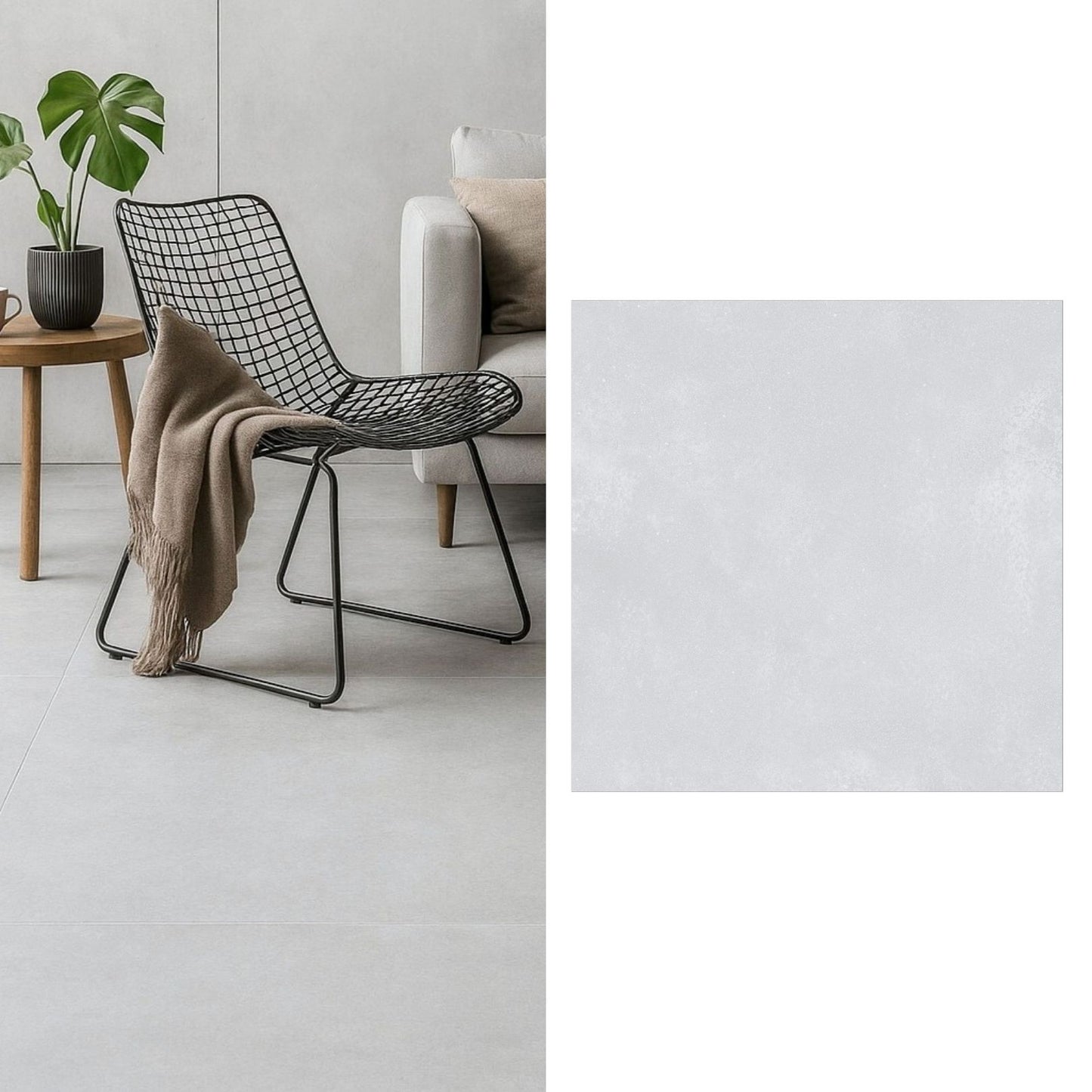 Porcelanato 60x60 Flik Bianco