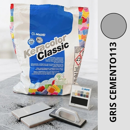 FRAGUE GRIS CEMENTO 113 MAPEI 1KG