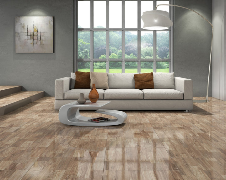 Cerámica 60x60 Kaska - ambiente instalado