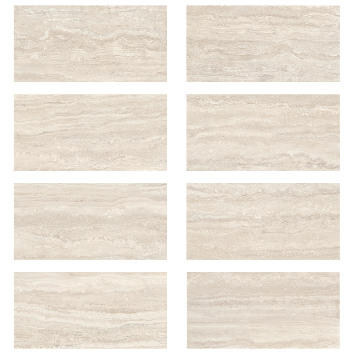 Porcelanato 60x120 Travertino Lugano Cream