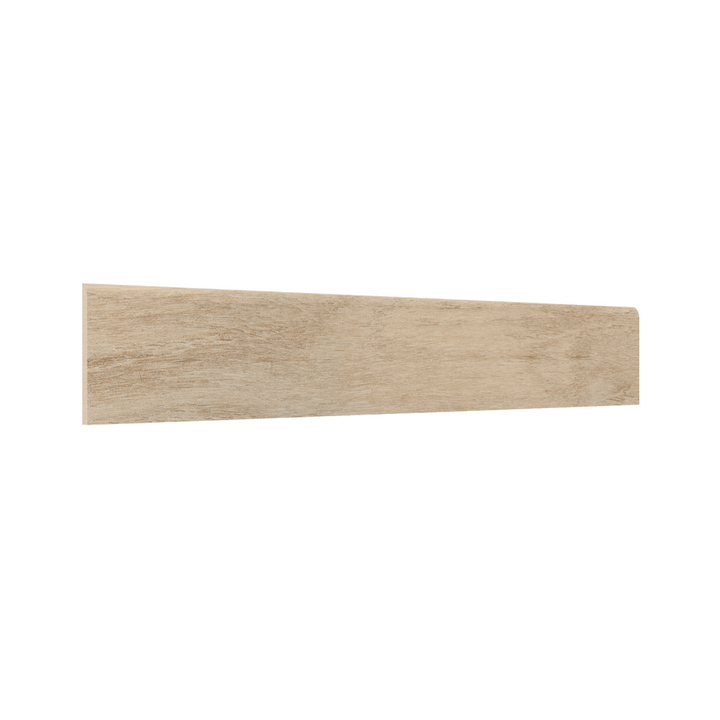 Guardapolvo Porcelanato 10x60cm Madera Haya - vista del material