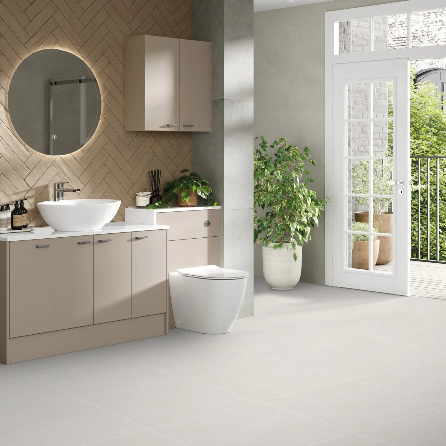 Cerámica 60x60 Napoli White