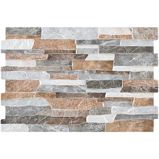 Cerámica para muro Petra Grafito 34x50cm