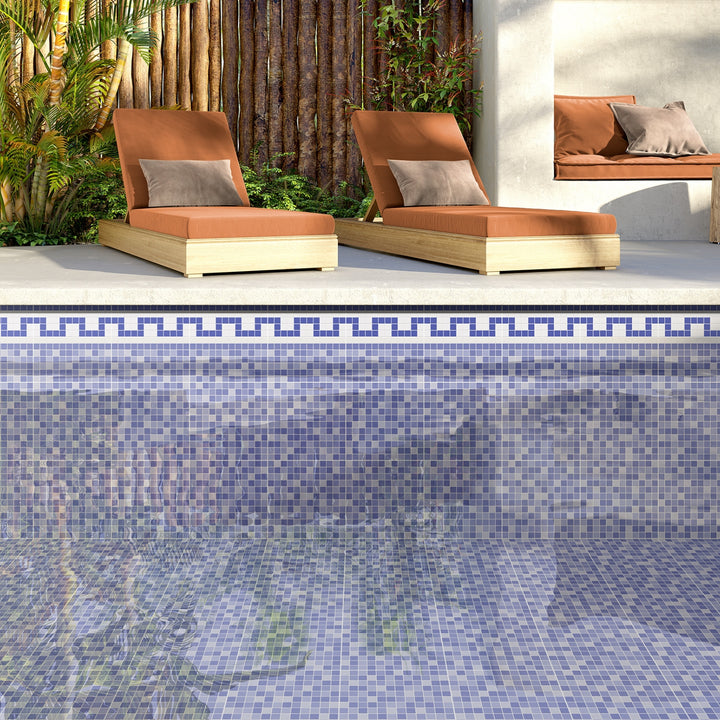 Cerámica Pool Marino 33x33 para Piscinas - ambiente instalado