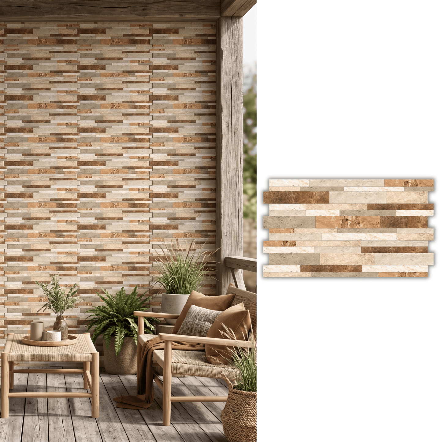 Cerámica 32x54 Rock Bone