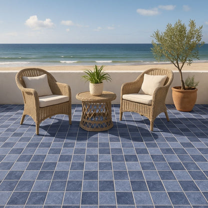Cerámica 60x60 Stone Marine Blue Out