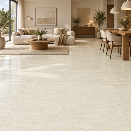 Porcelanato 62x122 Gran Travertino Luxor