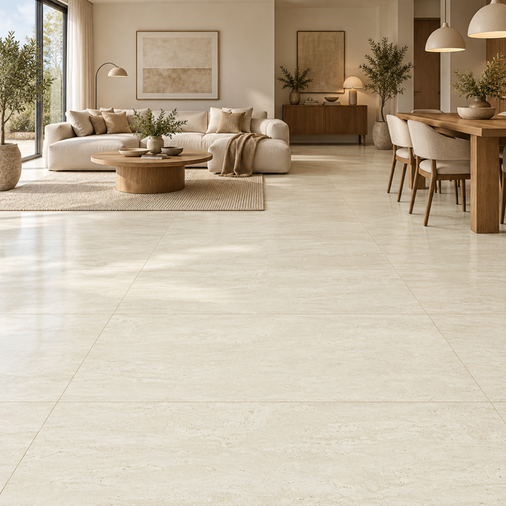 Porcelanato 62x122 Gran Travertino Luxor
