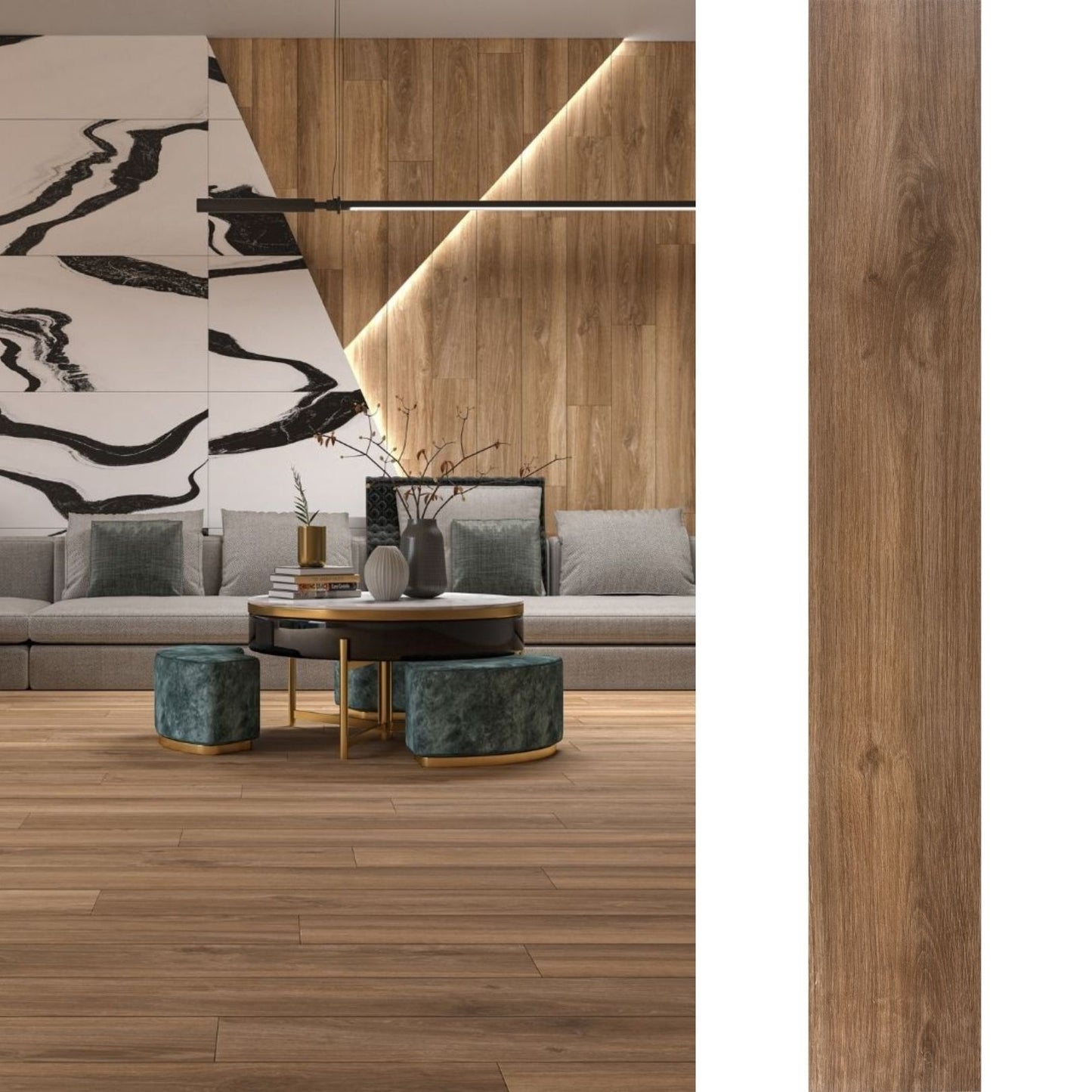 Porcelanato 20x120 Walkyria Fresno