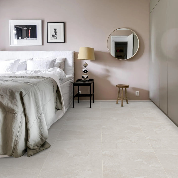 Porcelanato 60x60 Wilstone Ivory - ambiente instalado 3