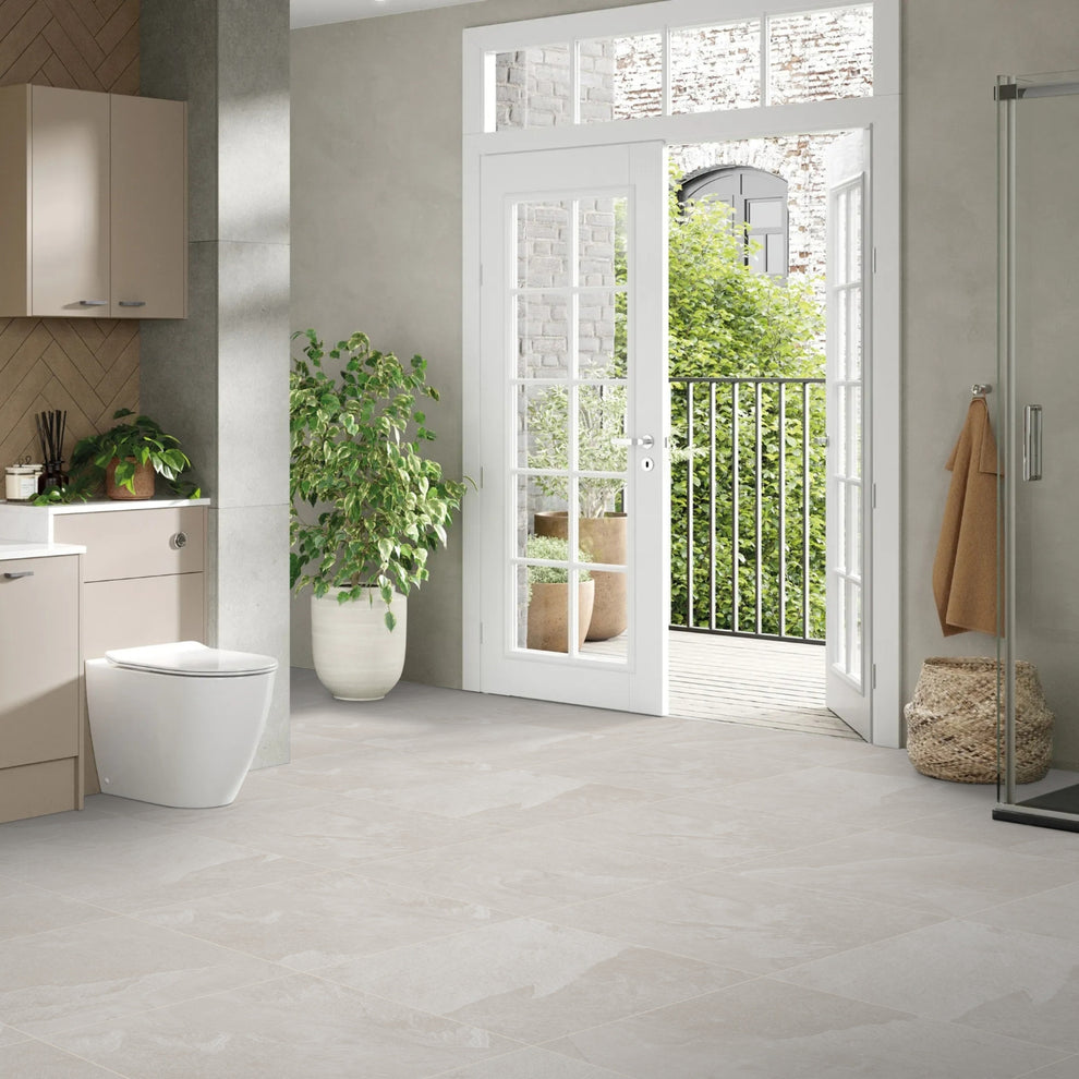Porcelanato Wilstone Ivory 60x60 cm | Satinado Rectificado – La Casa De ...