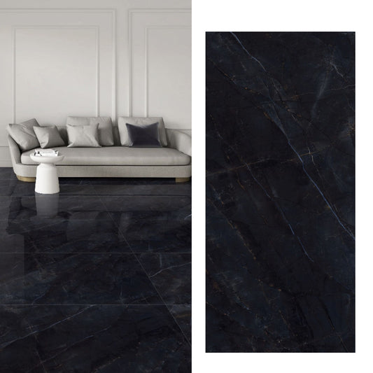 Porcelanato 60x120 Armani Black
