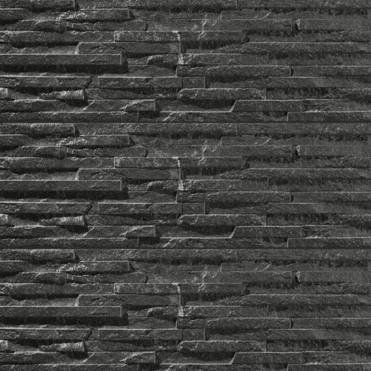 Porcelanato 17x52 Behobia Negro - ambiente instalado