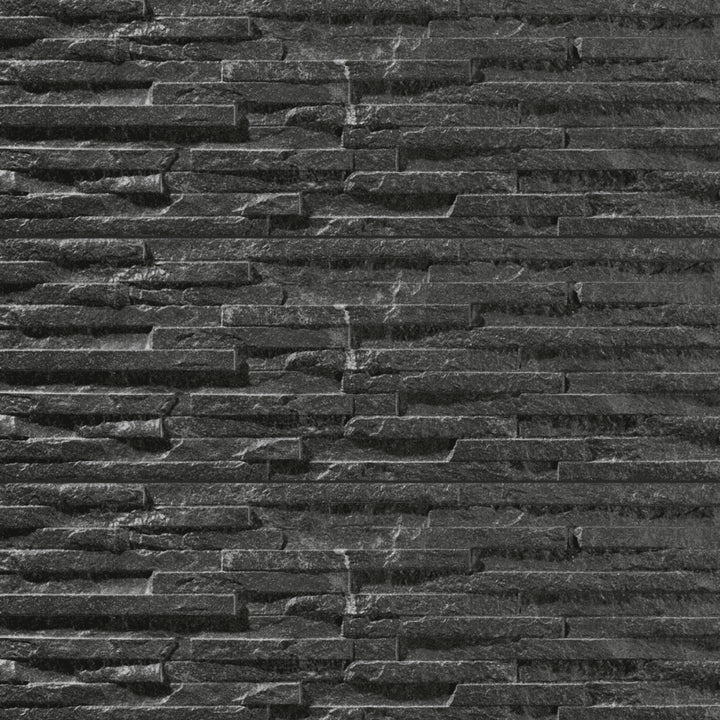 Porcelanato 17x52 Behobia Negro - ambiente instalado