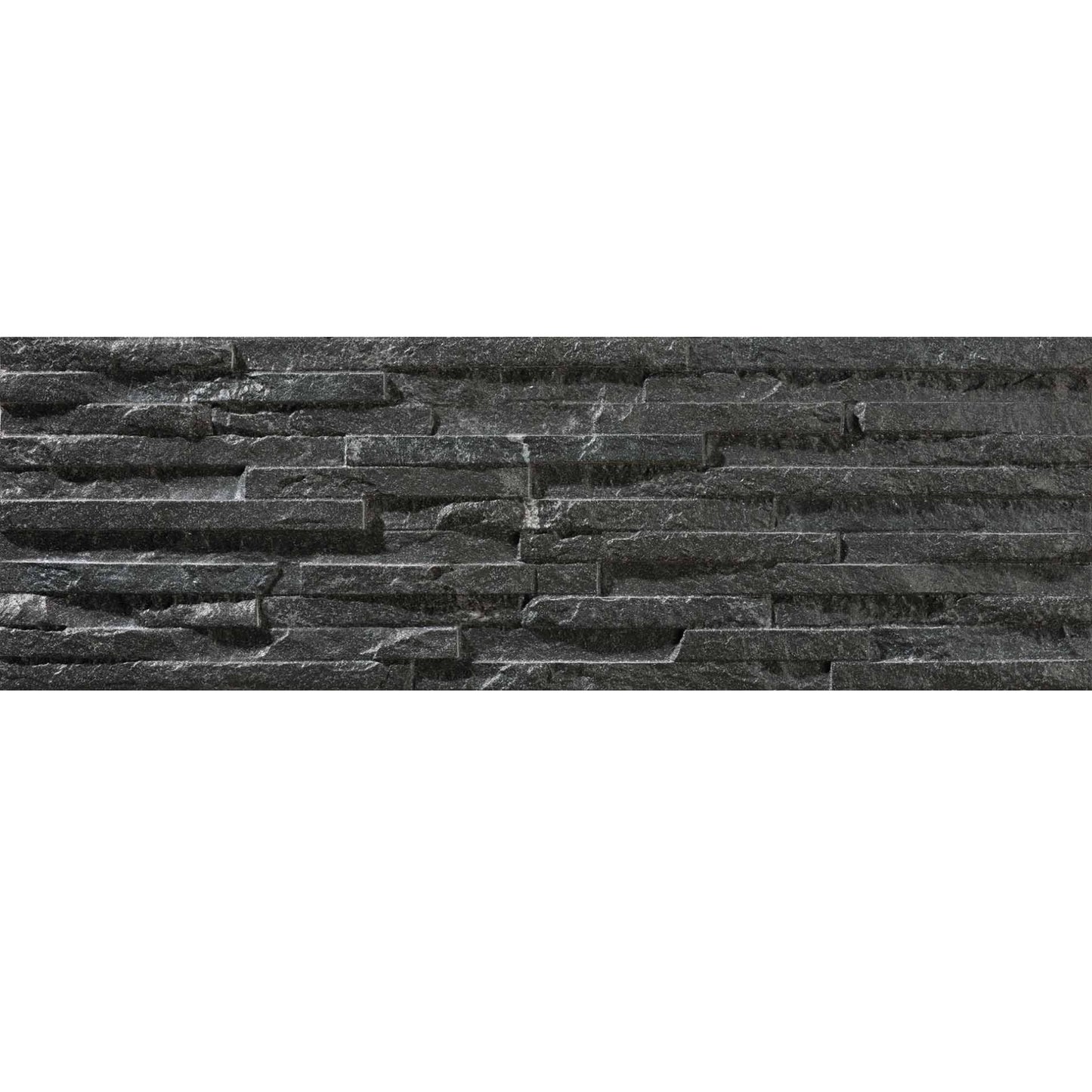 Porcelanato 17x52 Behobia Negro - vista palmeta