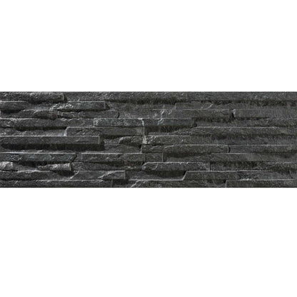 Porcelanato 17x52 Behobia Negro - vista palmeta