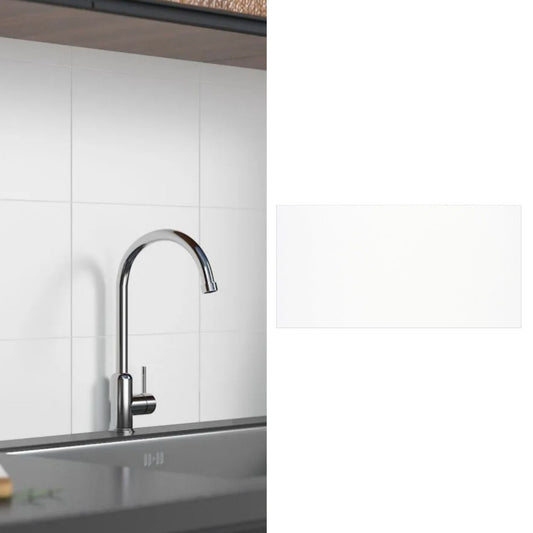 Cerámica para baño 25x40 Blanco Brillo