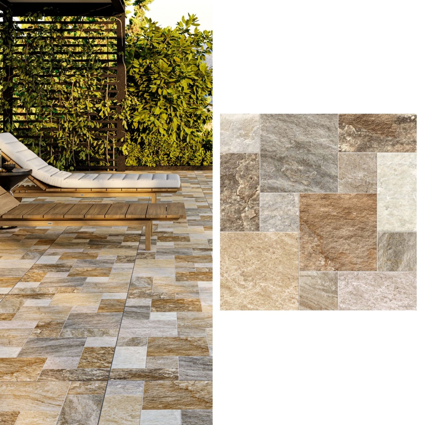 Cerámica 60x60 Carajas Brown