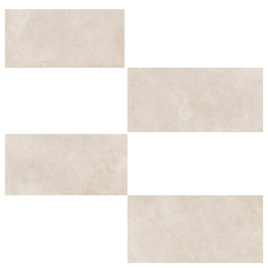 Porcelanato Cassian Sand 60x120 Beige Mate
